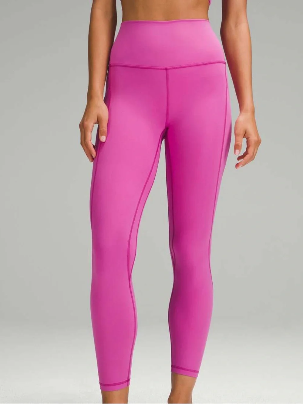 Lululemon Align High-Rise Pant with Pockets 25” in Pow Pink Tone